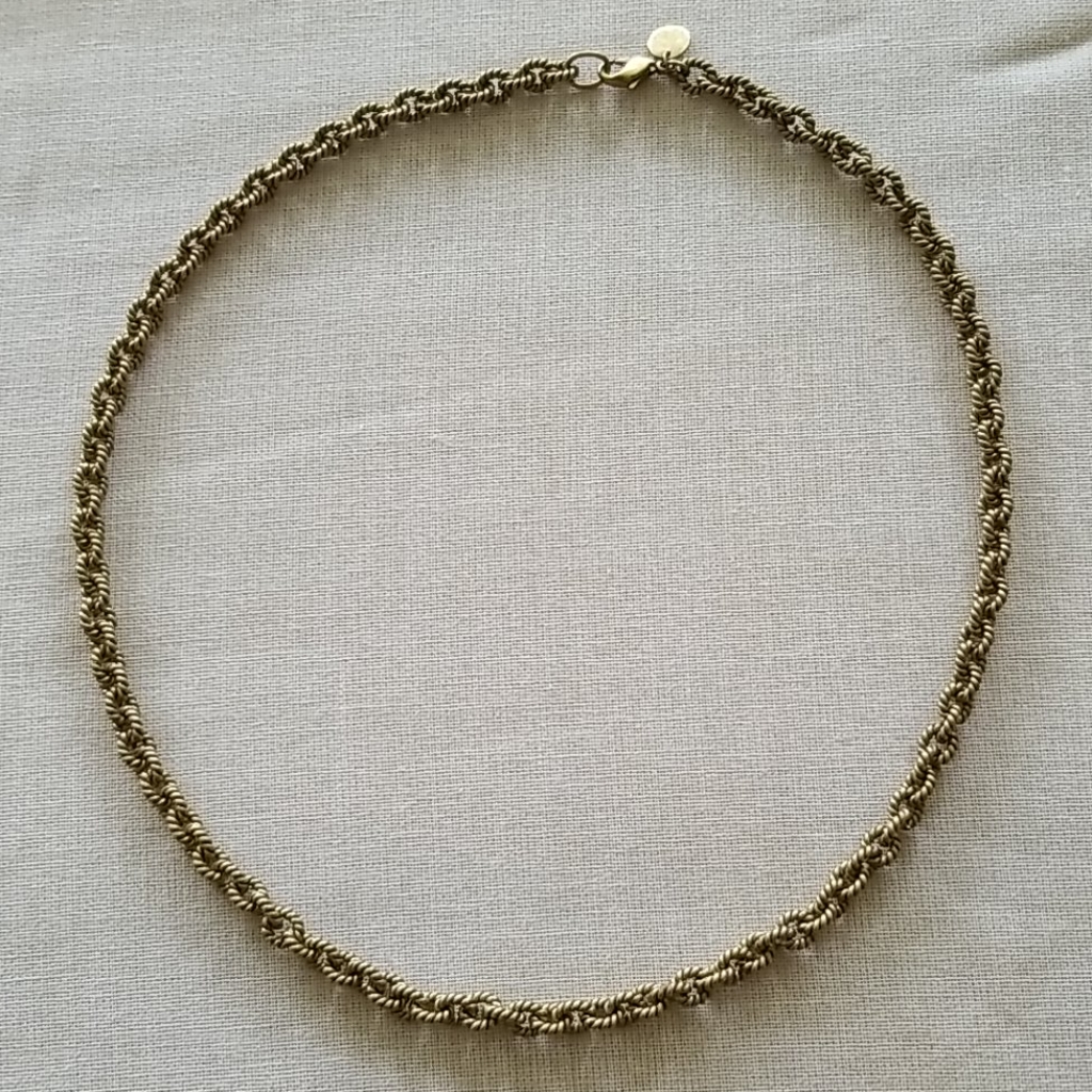 Nautical Vintage Chain Link Necklace